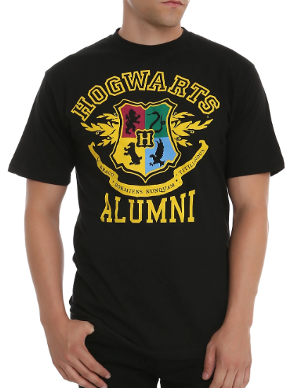 hogwarts alumni t shirt